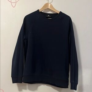 H&M Men's Black Crewneck Sweater